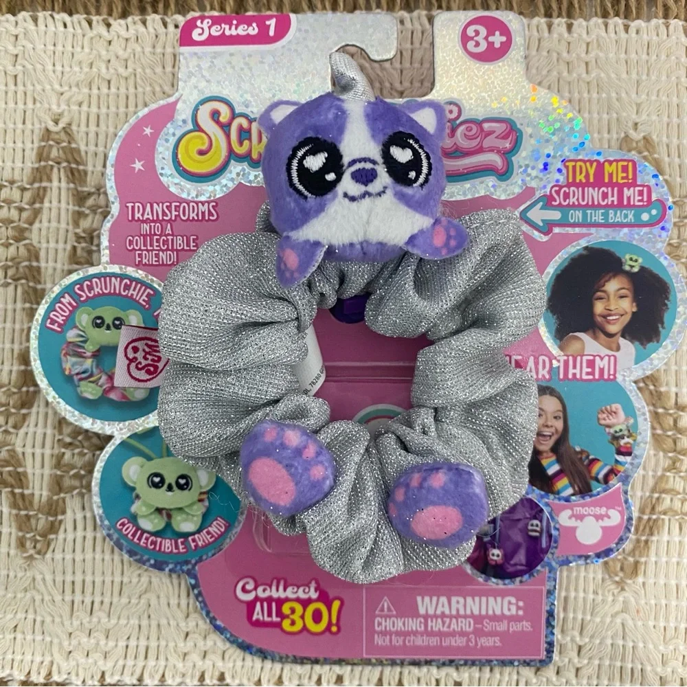 Girl’s Collectible Scrunchies Moose Toys ScrunchMiez S. 1 SUPER RARE #40 PAWFECT - Picture 1 of 6